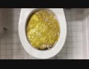 スライムをトイレに流してみた３