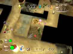 [TAS]ピクミン２　炎と水の試練場　54251点(残時281 タマゴムシ30)