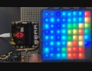 micro:bitでサーモグラフィーを作ってみた。