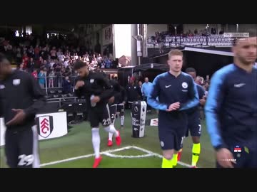 デ・ブライネ先発復帰 《18-19EPL：第32節》 フラム vs マンチェスター・シティ