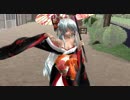 【東方MMD】人里で花魁禍霊夢が紅葉愛唄を踊ってくれました。