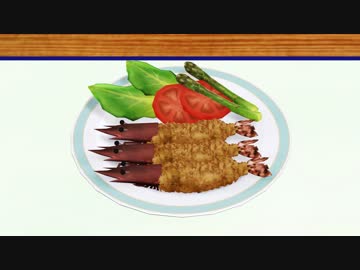 【MMD】 3秒クッキング 【刀剣乱舞】