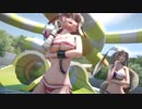 水着華扇ちゃんと藍様でKiss_me_愛してる