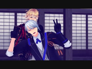 【MMD刀剣乱舞】エンゼルフィッシュ【南泉一文字・山姥切長義】