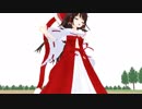 【東方MMD】アイのシナリオを霊夢さんに踊ってもらった【UTAU】