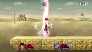 リュウ vs ポケモントレーナー(女子)[スマブラSP オンライン1on1]