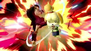 リュウ vs しずえ[スマブラSP オンライン1on1]