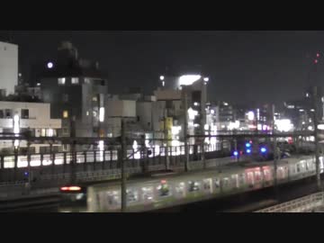 夜の上野の電車たち4連発!!
