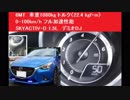 6MT　車重1080kg トルク〈22.4 kgf・m〉0-100kmh フル加速性能SKYACTIV-D 1.5L　デミオDJ　動力性能　launch