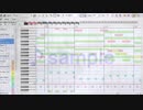 音楽素人が打ち込み　オリジナル曲#1「sample」