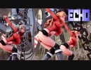 【MMD艦これ】ザラとポーラとプリンツ・オイゲンでECHO　おっぱいセーターローアングルVer.　歌詞つき