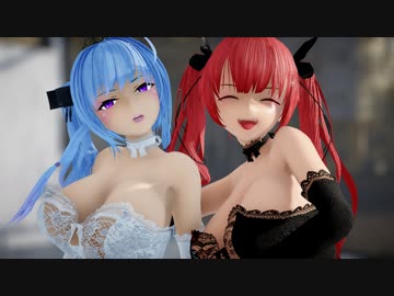 【MMDアズレン】セントルイスとホノルルで乱躁滅裂ガール「紳士向け」