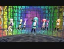 【MMD】ちびあぴちゃん達に『ミキミキ★ロマンティックナイト』踊って貰いました【ままま式】