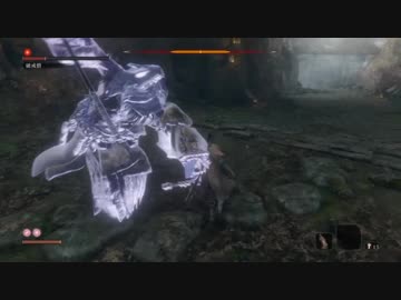 【隻狼】弾き 忍具 アイテム縛りで破戒僧(幻影)攻略