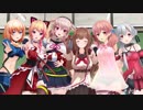 【アイドル部MMD】アイドル部全員でウッーウッーウマウマ( ﾟ∀ﾟ)