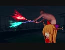 花火を楽しむRIM一家