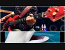 【電脳少女シロ＆水木一郎】ハダシの砂浜を弾いてみた【Bass TAB】