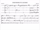 INDETERMINATE UNIVERSE サックス4重奏にしてみた