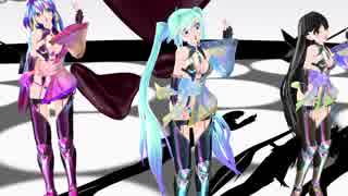 【初音ミク】鎖の少女【MMD】