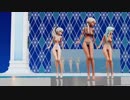 【Ray-mmd】熊野と鈴谷とプリンツがケミリア式 秘空園でClassic