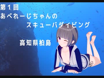 summer/2018　あべれーじちゃんのスキューバダイビング　高知県柏島
