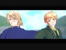 【APヘタリアMMD】英と仏で ずるいよMagnetic today