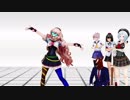 【MMD】めめめがテストの成績が悪かったので特訓してます