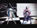 【MMD】ワールズエンド・ダンスホール　初音ミク＆巡音ルカ【1080p60fps】