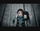 鬼滅の刃1話の冒頭のBGMを犬夜叉にしてみた