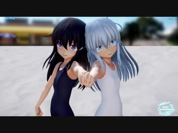 【MMD艦これ】Dive to Blue（暁_響）【ray-mmd】