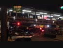 【夜中に】シキ800C大物車による変圧器輸送列車(20190409-10)【そろり】