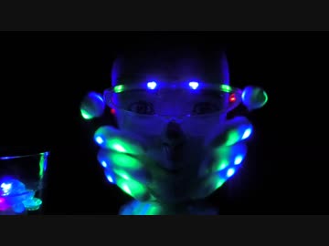 (音フェチ) 光と音のイリュージョン (おっさんの声あり)