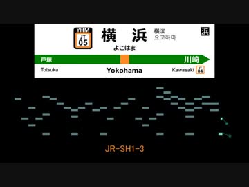 [MIDI] 東海道線(東京～熱海) 発車メロディ / JR East Tokaido Line Train Departure Melodies