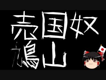 【ゆっくり保守】ルーピー鳩山「日本の無限責任を支持する」