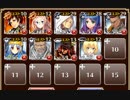 暗黒騎士団の崩壊 極級　配置後放置【千年戦争アイギス 救世主+金ソル+銀ユニ】