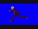 側面を走るオルガ.BB