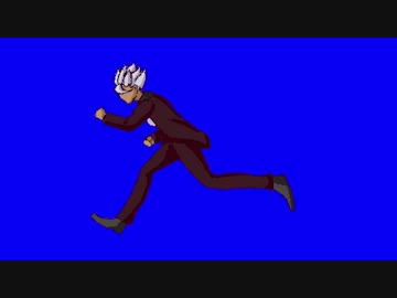 側面を走るオルガ.BB