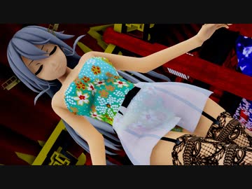 【MMD艦これ】榛名のMarine Bloomin'（紳士向け）