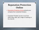 Take Online Reputation Protection Services at The Best Cost