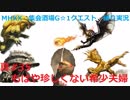 【MHXX縛り実況 真#35】もはや珍しくない希少夫婦VSウカムルバス、イャンクック、ロアルドロス、リオレウス希少種、リオレイア希少種