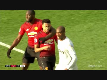 《18-19EPL：第34節》 マンチェスター・ユナイテッド vs ウェストハム