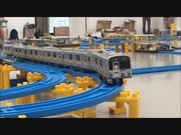 【プラレール】名古屋市営地下鉄全駅再現したので前面展望を撮ってみた