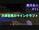 大体初見のマインクラフト #11　【実況あり】