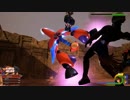 KH3 vsヴァニタス&テラ=ゼアノート(プラウド,Lv1)