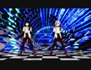 【MMD艦これ】アイドル衣装の朝霜と時雨でWAVE