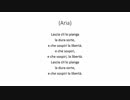 【UTAU】Lascia ch'io pianga【miya_renzoku】