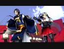 【刀艦乱舞】三日月と瑞鶴で『撫子色ハート』【ＭＭＤ】