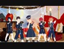 【MMD刀剣乱舞】Booo!【乱ちゃんと大将組で】