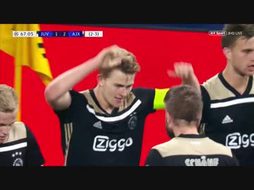 FULL後半（1of2）《18-19UEFA CL》 [ベスト8・2ndレグ] ユヴェントス vs アヤックス