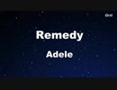 Remedy - Adele Karaoke【With Guide Melody】